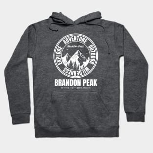 Brandon Peak Mountain, Mountaineering In Ireland Locations Hoodie